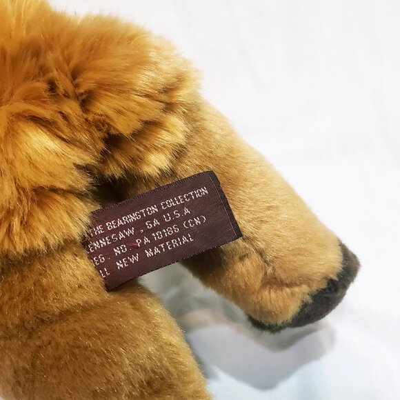 The Bearington Collection Fenton The Fox Plush Stuffed Animal 8" - Picture 7 of 11